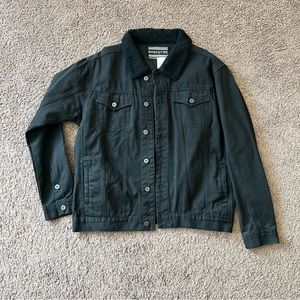 Black jean jacket New